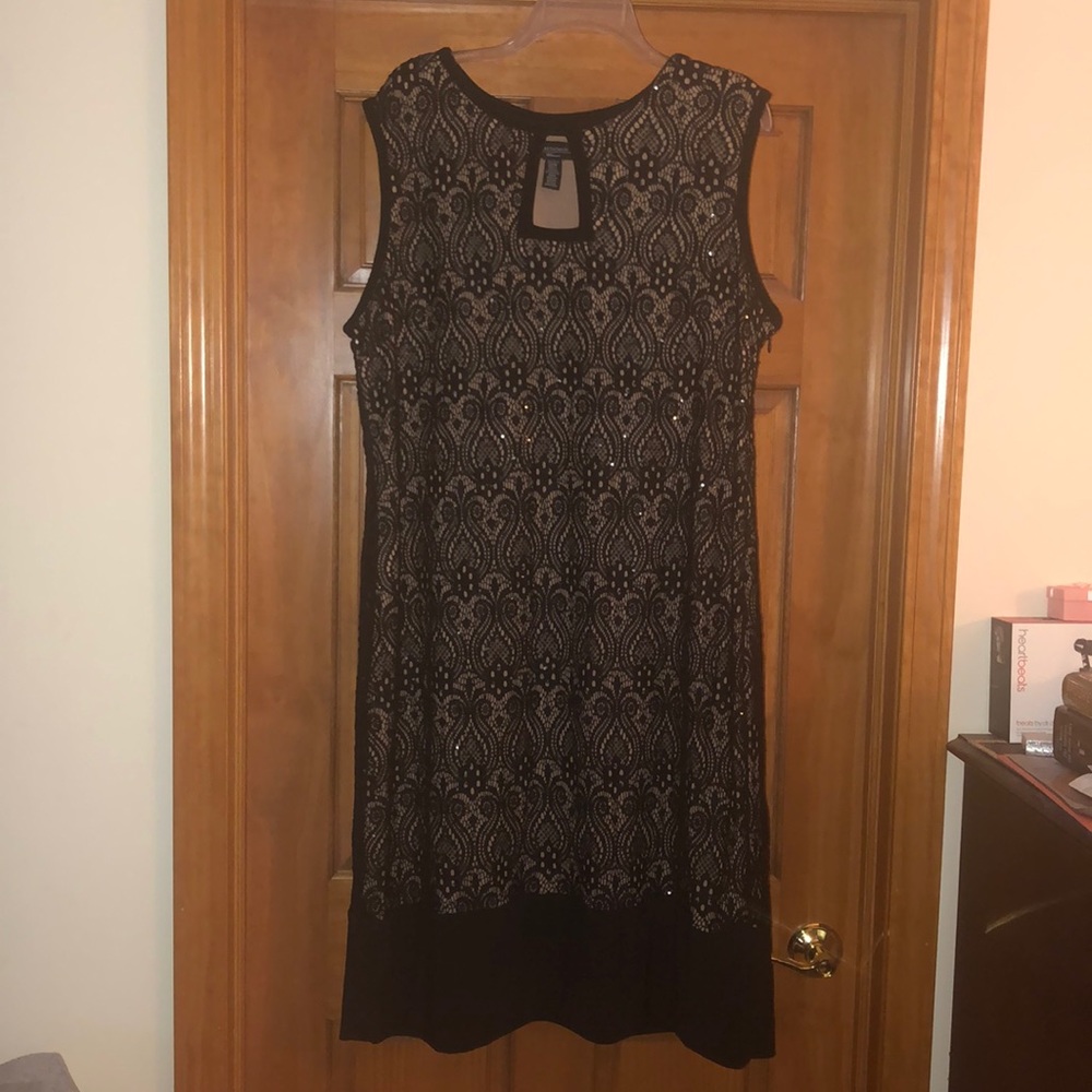 Black dress very fancy